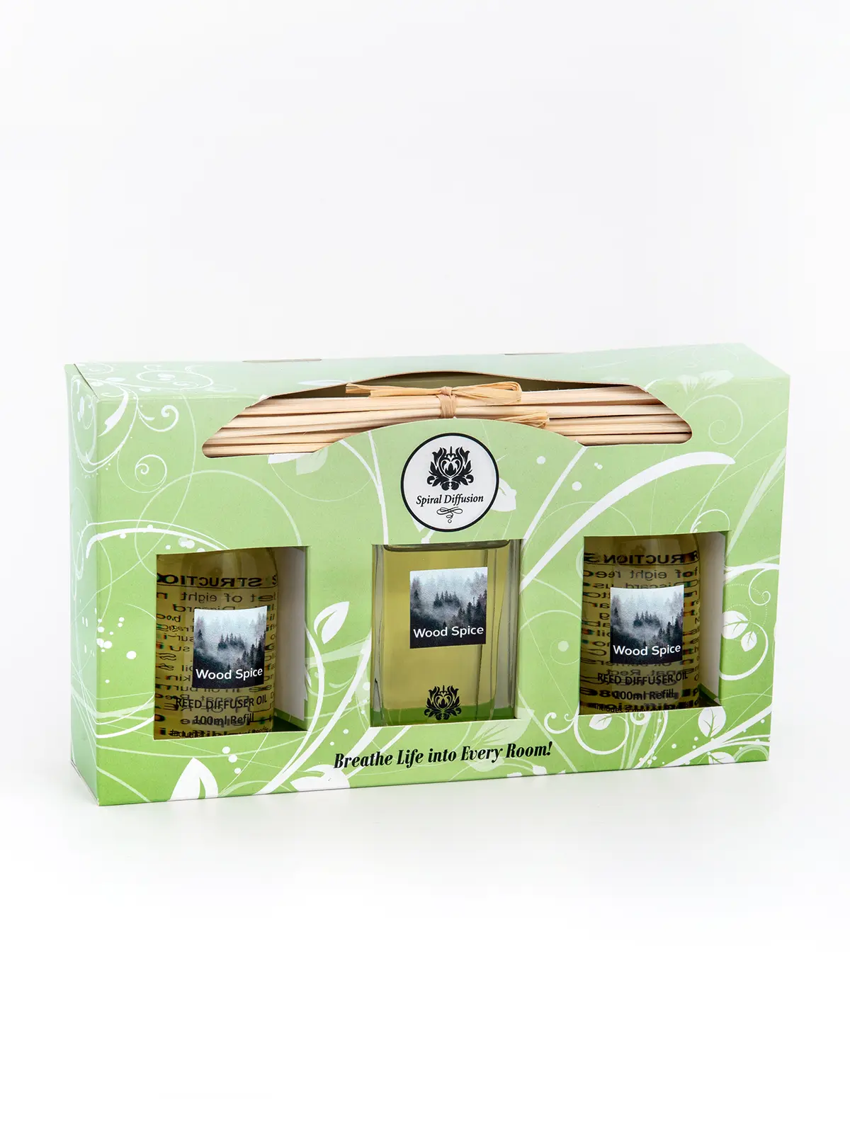 Diffuser Gift Pack Wood Spice